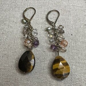 Elegant Multicolor Dangle Earrings